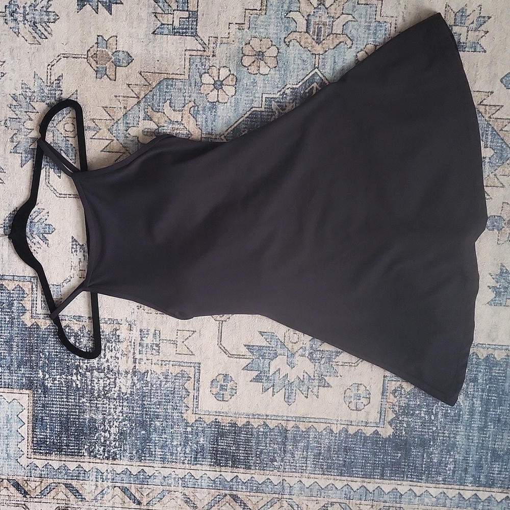 Pink Lily size medium black activewear dress
